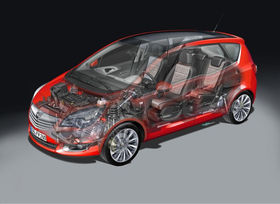  Opel Meriva 2014 года  (фото 40 из 74)